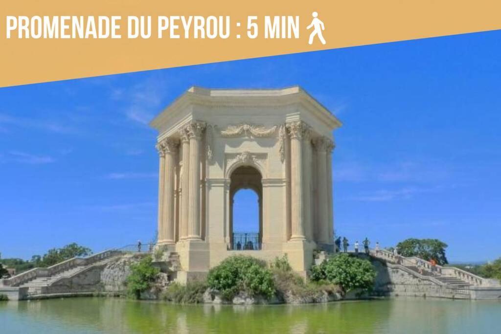 L'Ecucentre Avec Parking Inclu - 600M De La Place De La Comedie - Climatisation モンペリエ エクステリア 写真